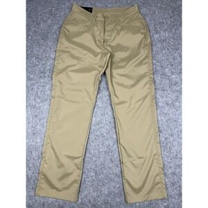 Under Armour NWT Golf Pants Mens 32x30 Beige Khaki Performance Stretch Straight